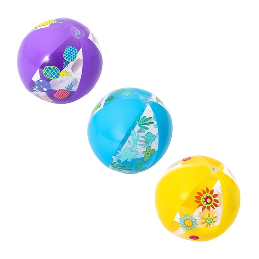 [CAMP.INF.31036] PELOTA INFLABLE MULTICOLOR 51CM, 31036, BESTWAY                                                                         
