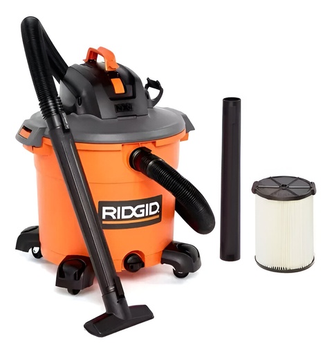 [55.01.HD1640] ASPIRADORA 16 GAL. 5HP, C/SOPLADOR, HUMEDO/SECO, HD1640, RIDGID                                                         