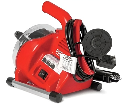 [55.01.55808] DESTAPADOR DE CAÑERIA ELECTRICO, POWER CLEAR,  8 MTS, 55808 RIDGID                                                      