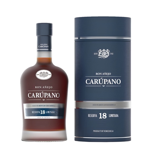 [A01.01.170] BOTELLA RON CARUPANO 18 AÑOS 750ML
