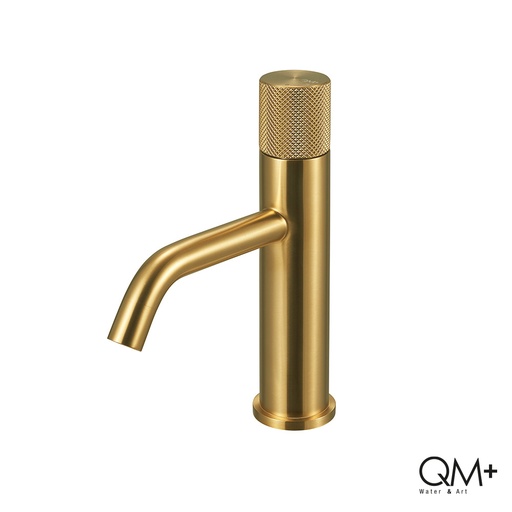 [79.QM.14.800.1103GD] GRUPO LAVAMANOS SOBRE TOPE QM+ SUPREME 30 CM GOLD