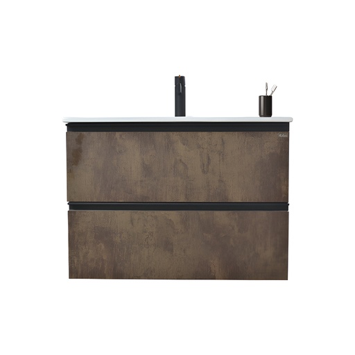 [06.07.KUBO60INSE] MUEBLE INSIDE 60 ROBLE CLASICO DOBLE GAVETA C/LAVAMANOS KUBO60INSE KUBO