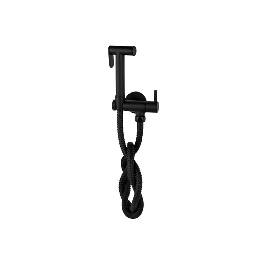 [06.07.KU180109NE] KIT DUCHA TELEFONO RONDA NEGRO KU180109NE  KUBO                                   