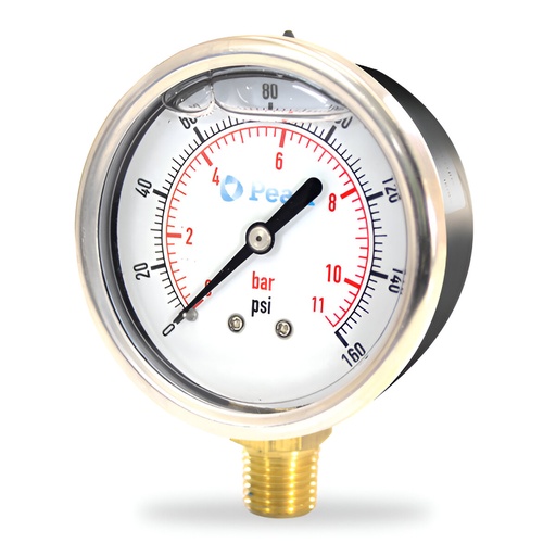 [79.13.50035] MANOMETRO 0-220 PSI PEARL                                               
