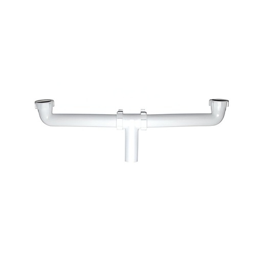 [02.03.PB9005] COLECTOR DOBLE P/FREGADERO C/ROSCA P-B9005 COFLEX