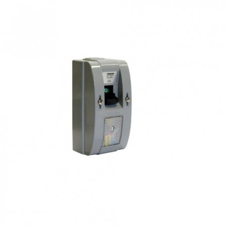 [60.12.GM602] INTERRUPTOR 20A BIPOLAR CON FUSIBLE TIPO TICINO GENEMAX