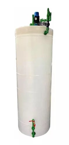 [AG.STB.550AR] SISTEMA TANQUE BOMBA 550LTS BLANCO BOMBA ARRIBA                                                                                