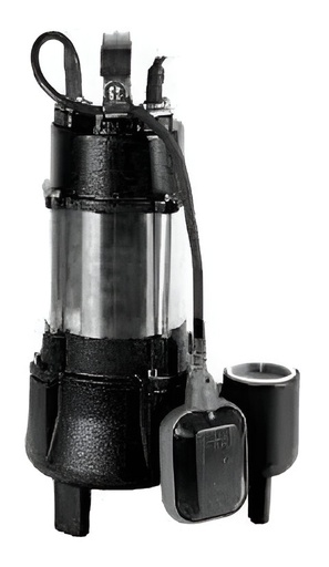 [79.19.DRAFEX22-1161MA] BOMBA SUMERGIBLE 1 HP, P/AGUAS SERVIDAS, 120V CA-0510, BAICO
