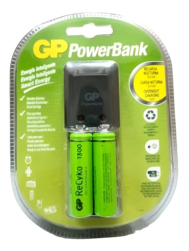 [02.02.025] BATERIA GP RECARGABLE "AAA" 400MAH