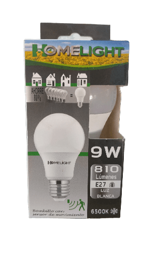 [60.13.000732] BOMBILLO 9W, TRES LUCES, E27, HOMELIGHT