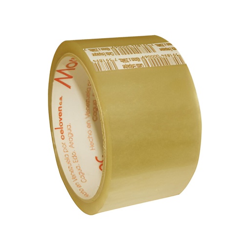 [67.01.006] CINTA DE EMBALAR 2" X 35 MTS TRANSPARENTE CELOVEN