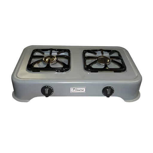 [90.01.412] COCINA A GAS 2 HORNILLAS PIONERA