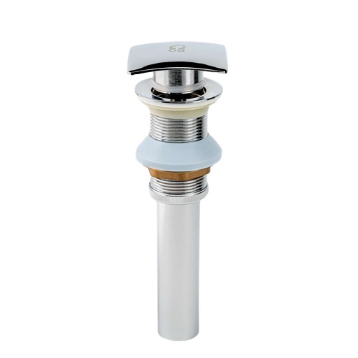 [80.KD394] DESAGUE PUSH BOTTON, CUADRADO S/REBOSE, CR, KD-394, OMEGA