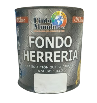 [04.04.028] FONDO DE HERRERIA ROJO, GALON, PINTOMUNDO