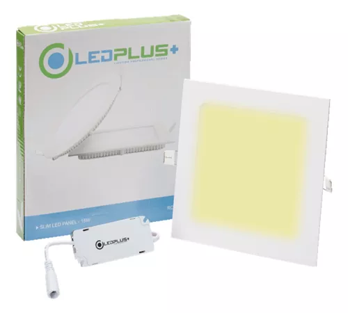 [60.11.MB20812] PANEL LED 12W EMBUTIR RED. LUZ CALIDA, LEDPLUS