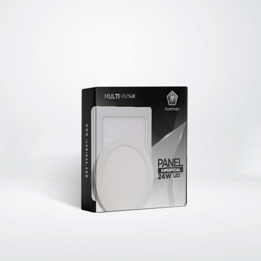 [60.11.SRD24WH] PANEL LED 24W, SUPERFICIAL, 6500K, BLANCO FRIO, ILUMINAK