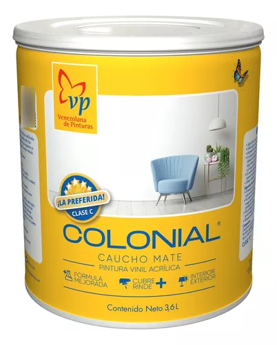 [04.01.054] PINTURA CAUCHO BLANCO VP COLONIAL (GALON)
