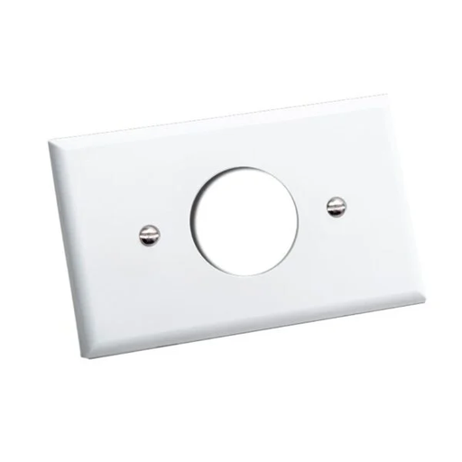 [60.12.GM3] PLACA (TAPA) 1 MODULOS 270, REDONDA, BLANCO, GENEMAX