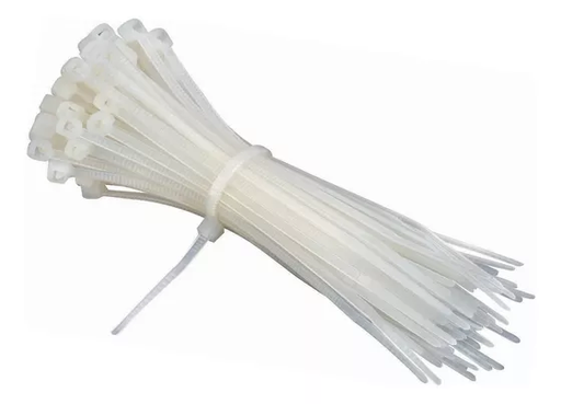 [90.01.002] TIE RAPS (AMARRA CABLE) 6" BLANCO