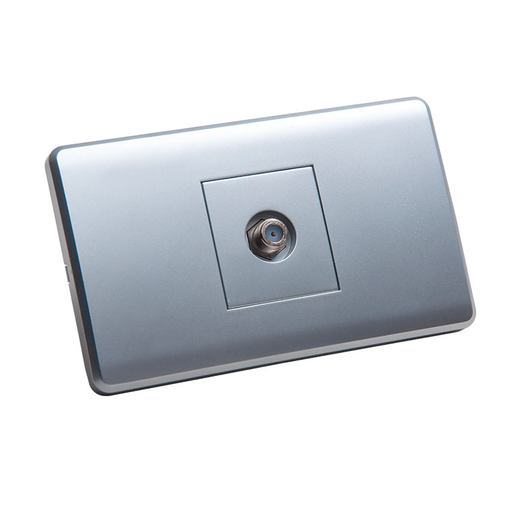 [60.12.GM86D-5S] TOMA TV, ALUMINIO, GENEMAX