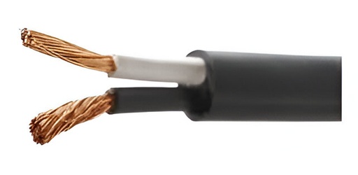 [12.01.ST.3X16] CABLE DE COBRE DE COBRE ST 3X16 ENGOMADO COLOR NEGRO 