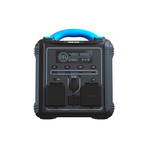 [91.02.FPPT700] GENERADOR ELECTRICO PORTATIL TITAN 700W AC 110/120V, FPPT700, FORZA