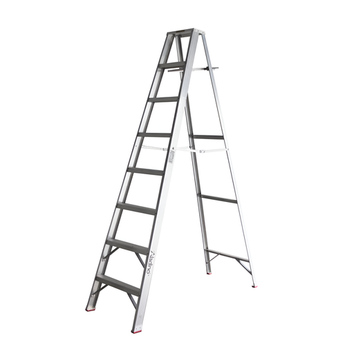 [90.03.CV11] ESCALERA TIJERA ALUMINIO 11 TRAMOS ESTANDAR ALADINO