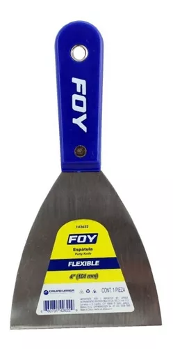 [30.31.142621] ESPATULA FLEXIBLE MANGO PLASTICO 3", FOY