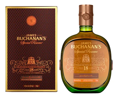 [A01.01.177] BOTELLA WHISKY BUCHANANS DELUXE 18 AÑOS 750ML