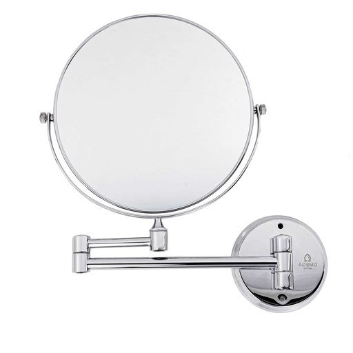 [80.KD2512B] ESPEJO 8" ACERO INOX. C/BRAZO , KD-2512B , OMEGA
