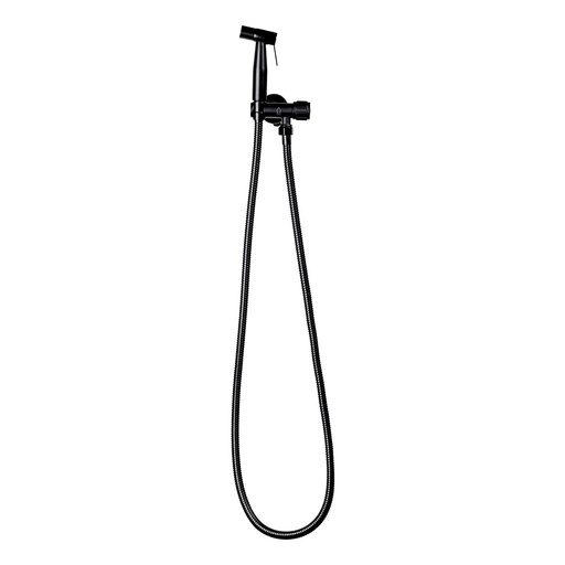 [80.KD60003MB] DUCHA TELEFONO REDONDA NEGRO, KD-60003-MB, OMEGA