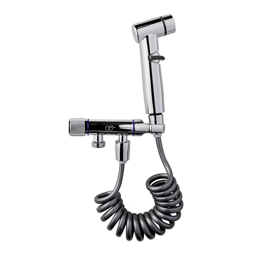 [80.KD6100] DUCHA TELEFONO DOBLE FUNCION CROMADO, KD-6100, OMEGA