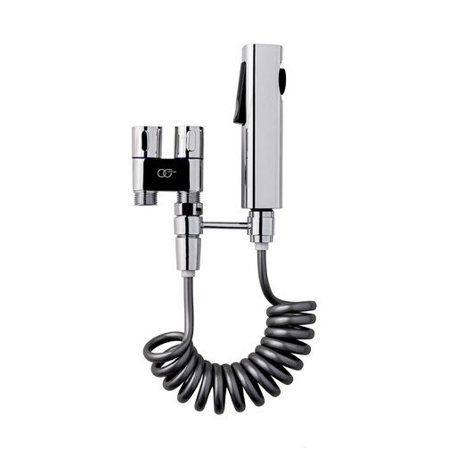 [80.KD6102] DUCHA TELEFONO DOBLE FUNCION CROMADO, KD-6102, OMEGA