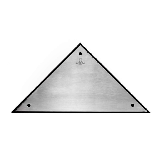 [80.KDT30010] REJILLA TRIANGULAR SATINADA , KD-T30010 , OMEGA