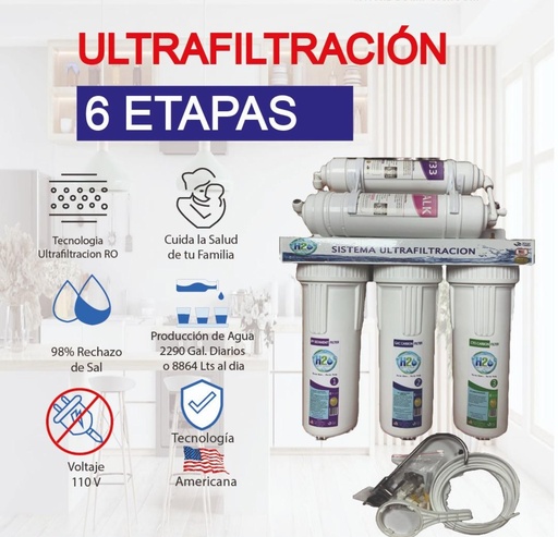 [79.18.DSGUF6STG] EQUIPO 6 ETAPAS ULTRAPURIFICACION H2O