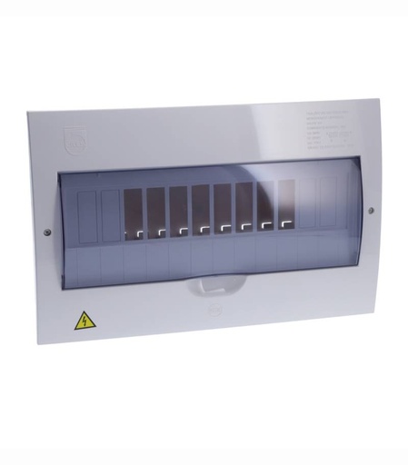 [79.08.12BCI] TABLERO PVC 12 CIRCUITOS BIFASICO BLANCO CILES