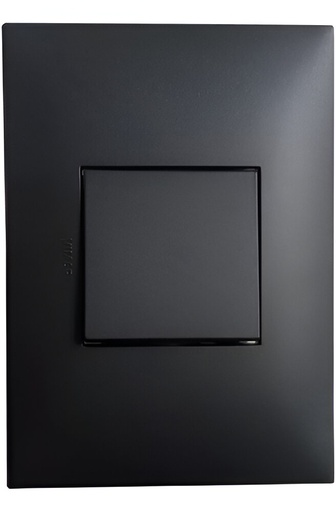 [60.16.09A00.CM.14] INTERRUPTOR SENCILLO CARBON MATE P.A NEVE UP VIMAR