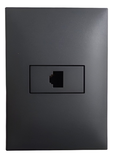 [60.16.09A37.6.CM.14] TOMA TELEFONICA CARBON MATE P.A NEVE UP VIMAR