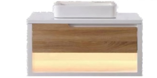 [06.03.MUE-34] MUEBLE DE BAÑO BLANCO PVC 80 X 53 X 45 CM FERMETAL