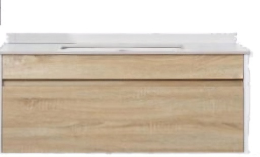 [06.03.MUE-49] MUEBLE DE BAÑO CEDRO PVC 100X55X45CM, C/LAVAMANOS,  MUE-49, UNIQUE