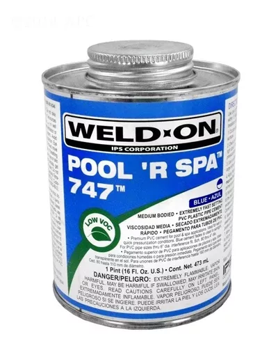 [09.01.610] PEGA C-PVC 1/32 GAL, (1/4 PINT) 747 WELD ON