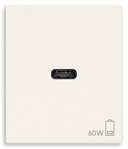 [60.16.30298.60B] ALIMENTADOR USB C PD 60W BLANCO LINEA VIMAR
