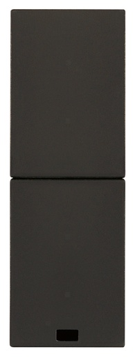[60.16.32034.G] COMANDO DOPPIO XTBY-ME ADV.1M LABEL NEGRO LINEA VIMAR