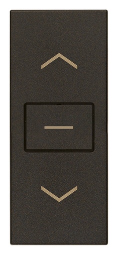 [60.16.30060.G] CONMUTADOR 1P 10AX NEGRO LINEA VIMAR