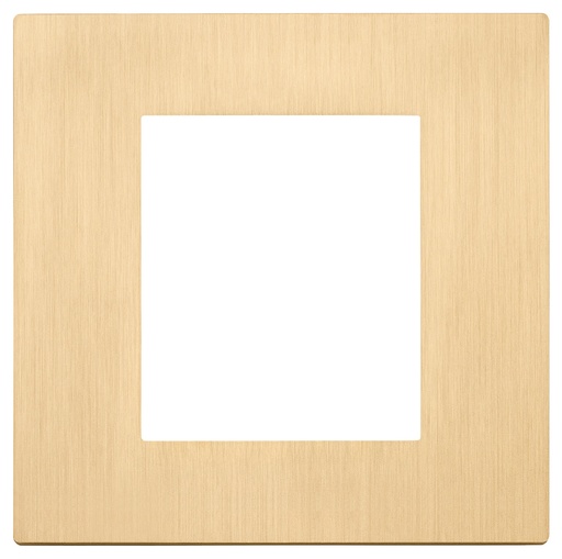 [60.16.30642.70] PLACA 2M ORO CEPILLADO LINEA VIMAR