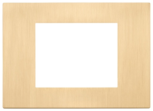 [60.16.30653.70] PLACA 3M ORO CEPILLADO LINEA VIMAR