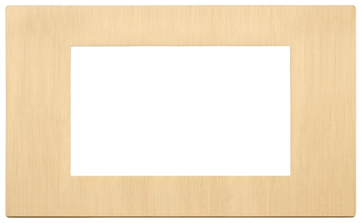 [60.16.30654.70] PLACA 4M ORO CEPILLADO LINEA VIMAR