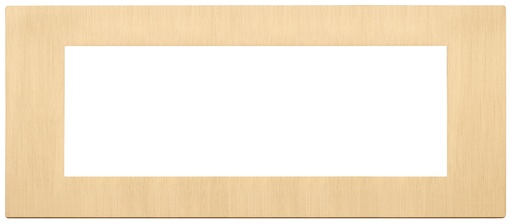[60.16.30657.70] PLACA 7M ORO CEPILLADO LINEA VIMAR