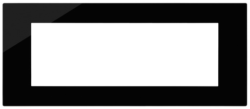 [60.16.30657.42] PLACA 7M REFLEX NEGRO LINEA VIMAR
