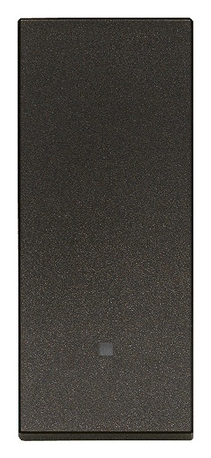 [60.16.30008.G] PULSADOR ALINEADO 1P NO 10A NEGRO LINEA VIMAR